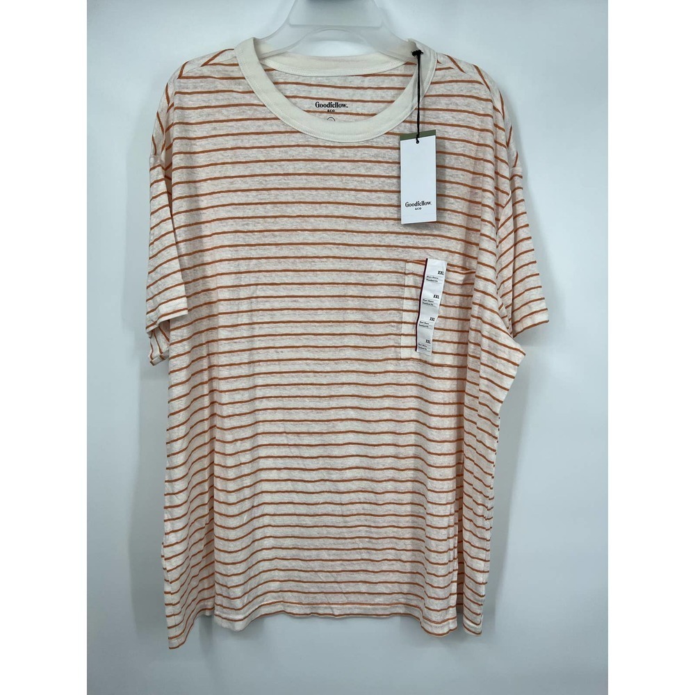 Goodfellow & Co Men's Standart Fit Short Sleeve Hemp Cotton T-Shirt XXL - Picture 4 of 5